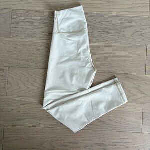 DYI Ivory Mid Rise Leggings Sports Gym Workout Exercise Athleisure Size XS